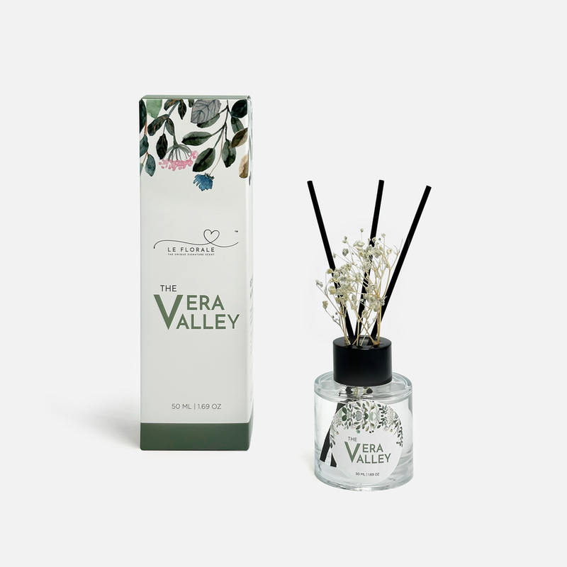 Le Florale Signature Scent Reed Diffuser - The Vera Valley